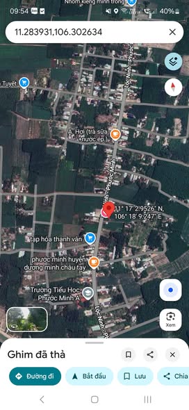 Đất nền Lộc Ninh Phước Minh 170m² giá thỏa thuận - Sổ đỏ chính chủ