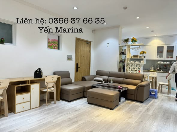 Cho thuê căn hộ 3PN Marina Plaza Long Xuyên 95m² - Full nội thất, giá tốt