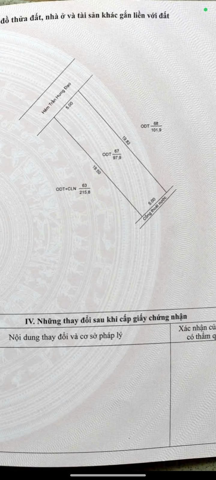 Đất nền 97m² Bình Khánh, Long Xuyên - Sổ ODT, Giá 1 Tỷ