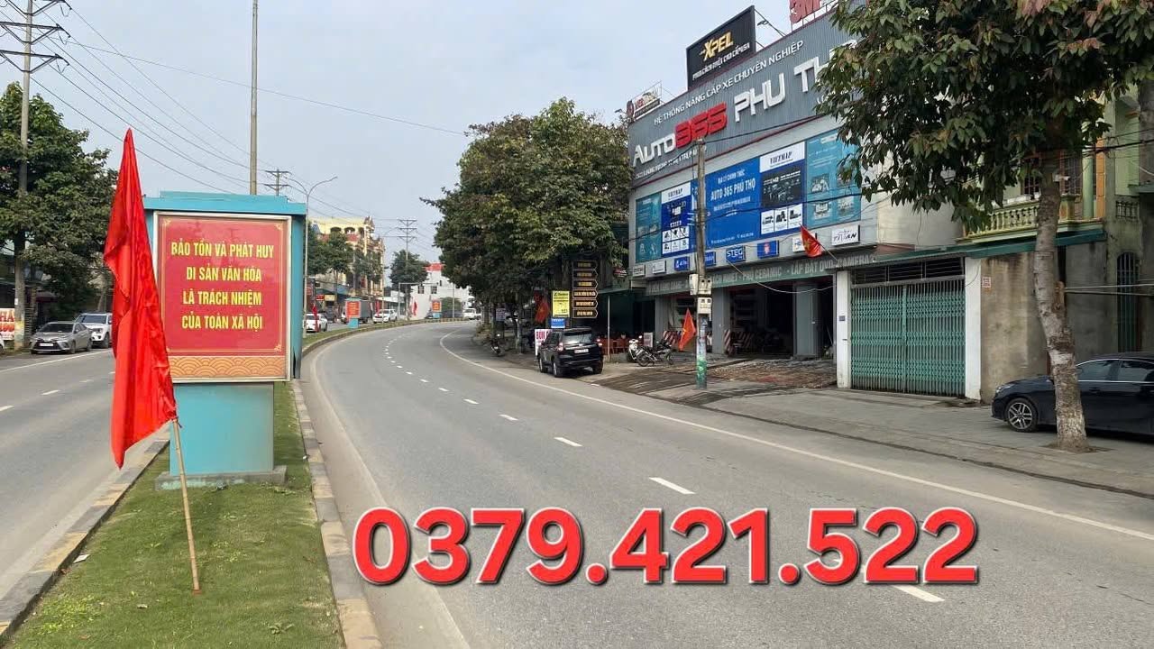 Đất Mặt Tiền Hùng Vương, Việt Trì 170m² - Kinh Doanh Đa Ngành Nghề