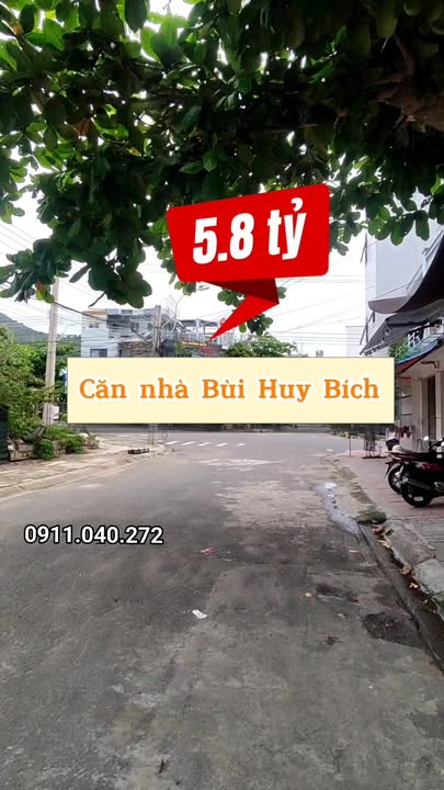 Nhà Mặt Tiền Bùi Huy Bích, Nha Trang - 66m², Ngang 6m - 5.8 Tỷ