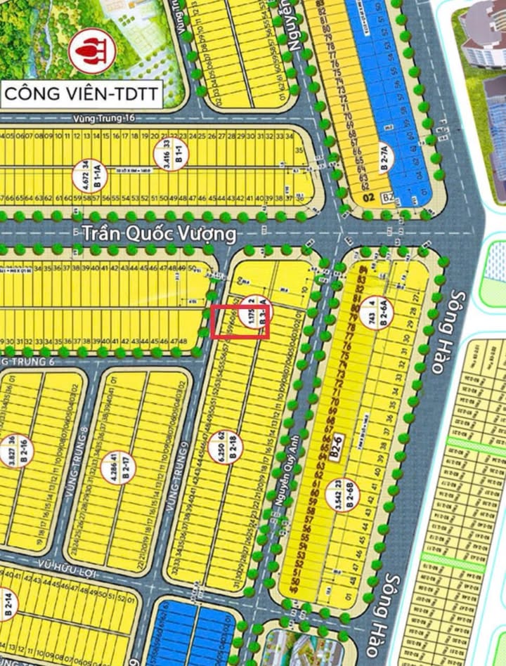 Bán Đất Nền 100m² Phú Mỹ An, Ngũ Hành Sơn - Giá 4.95 Tỷ