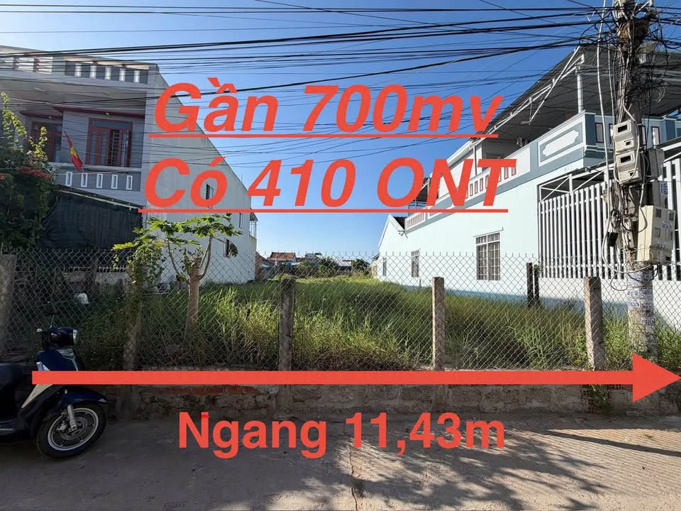 Đất Mặt Tiền Nơ Trang Long, Phú Yên - 700m² Giá 5 Tỷ