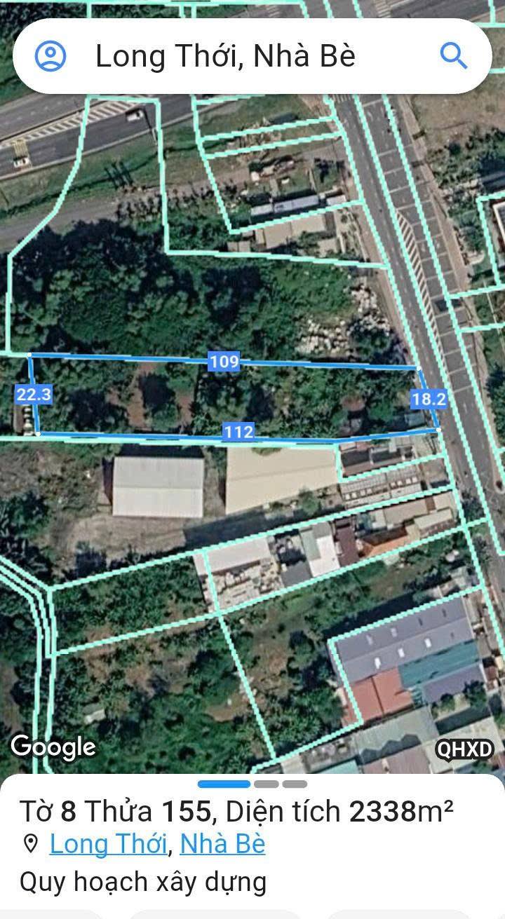 Đất Vàng 2195m² Mặt Tiền Nguyễn Văn Tạo, Nhà Bè - Giá 85 Tỷ TL