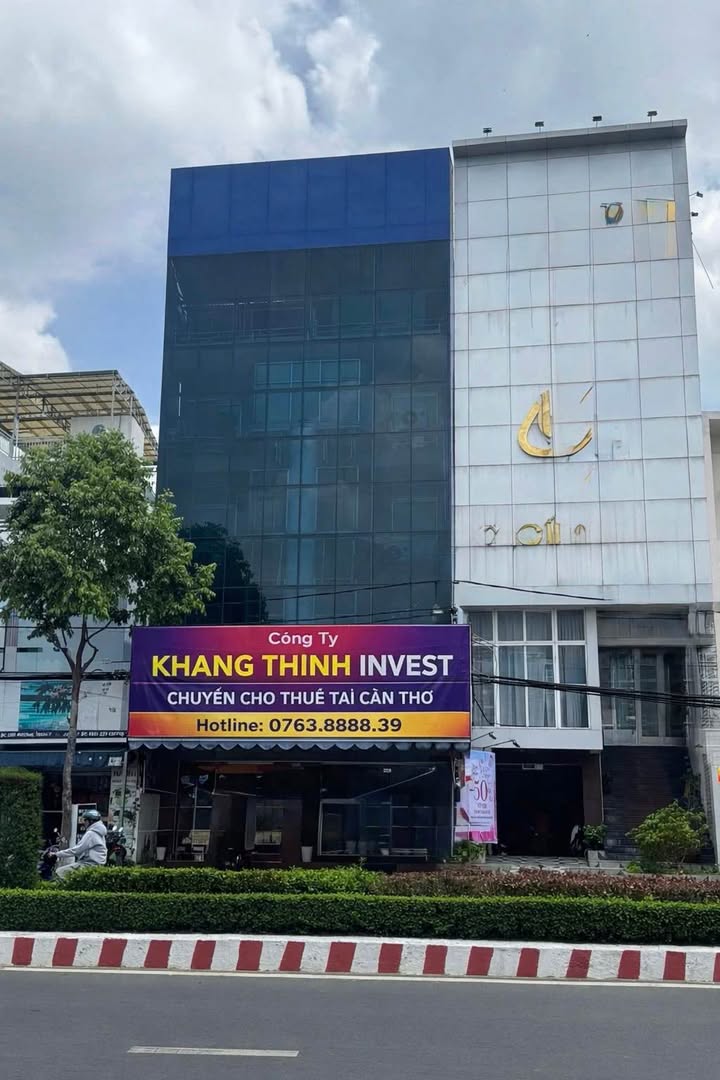 Cho thuê tòa nhà mặt tiền Mậu Thân, Cần Thơ - 162m², 140 triệu/tháng