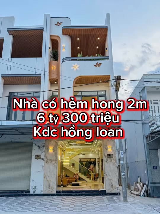 Nhà 1 Trệt 2 Lầu KDC Hồng Loan, Cần Thơ - 6 Tỷ, Hẻm Bên Hông