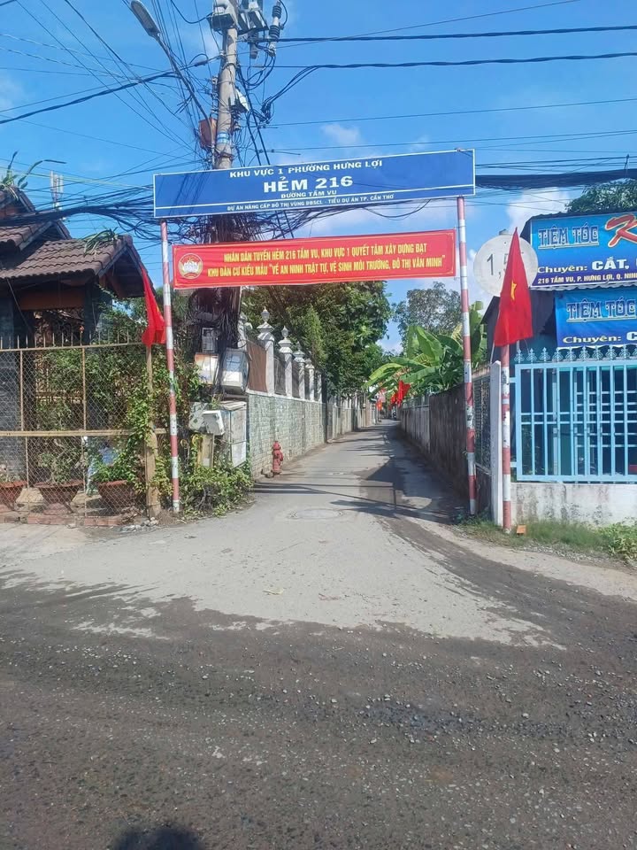 Đất Góc 2 Mặt Tiền Tầm Vu, Ninh Kiều - 220m² - Sẵn Sàng Xây Nhà Vườn & Biệt Thự