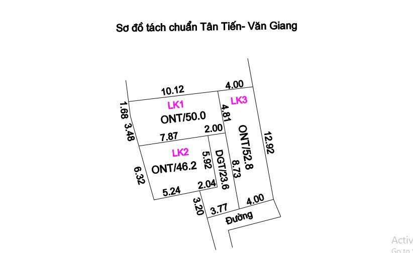 Đất nền Văn Giang, Hưng Yên - Sổ đỏ riêng, giá chỉ nhỉnh 1 tỷ