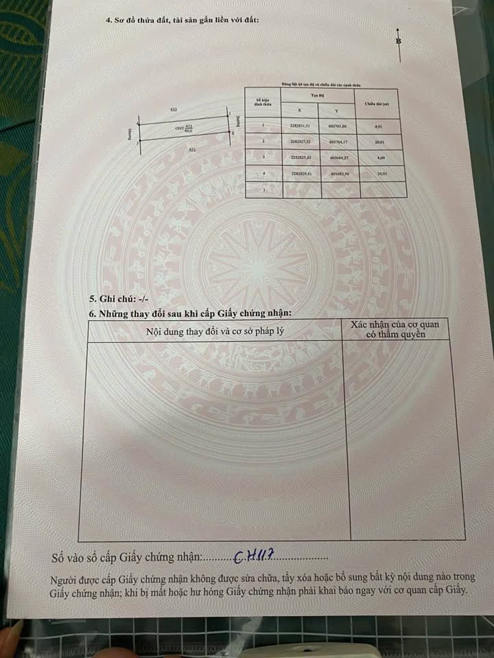 Đất nền 80m² hướng Đông - Sổ hồng sẵn tại Phường Tiên Nội, Duy Tiên