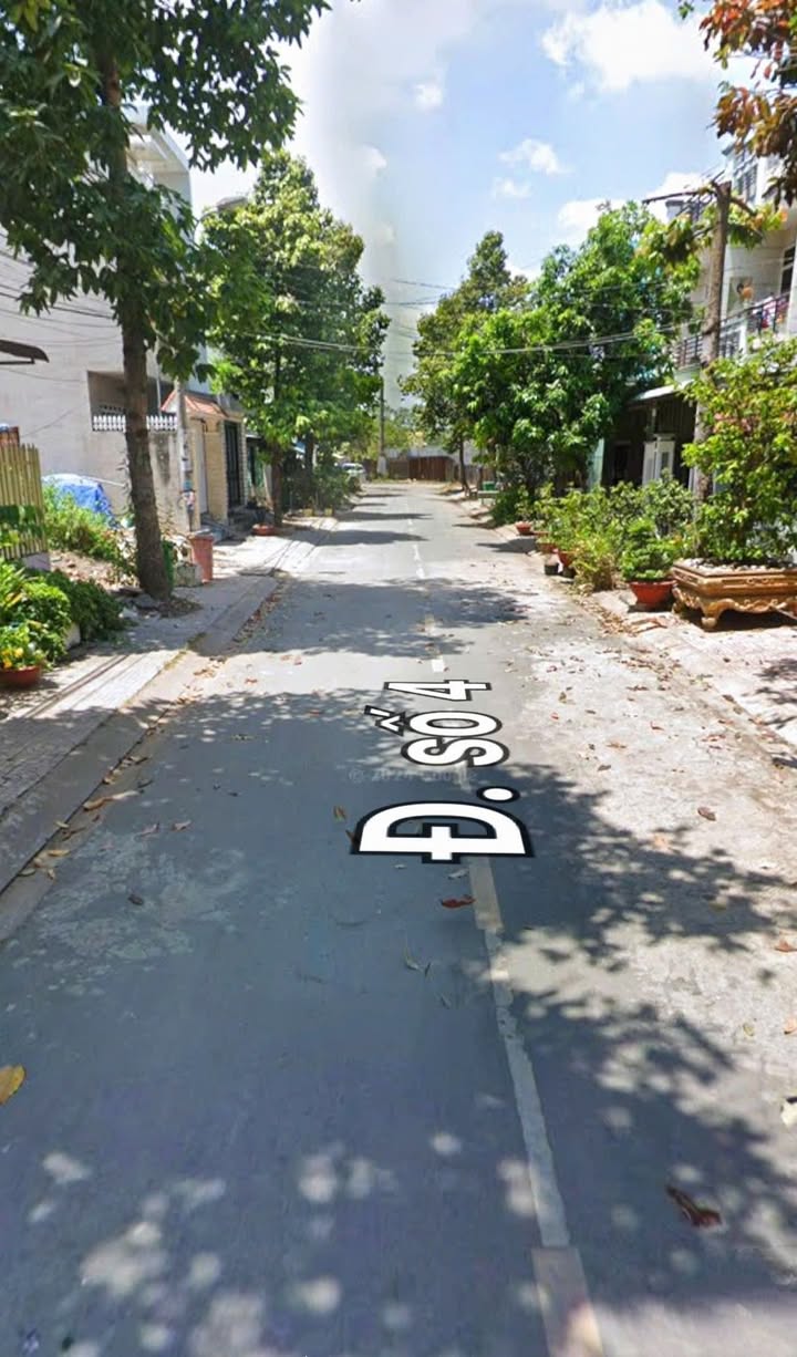 Đất nền thổ cư Bình Chánh 170m² mặt tiền đường số 4 - Sổ riêng, giá 10.8 tỷ