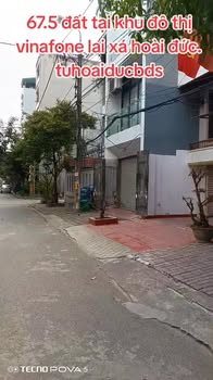 Đất nền Hoài Đức 67.5m² - Lô đẹp khu Vinaphone Lai Xá, giá nhỉnh 12 tỷ