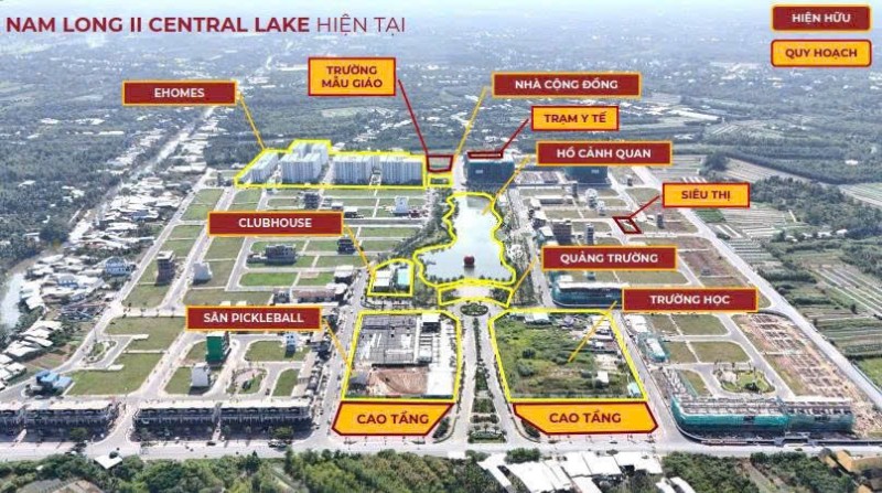 Đất nền Nam Long II Central Lake, Cần Thơ - 90m² - Giá 3.85 tỷ - Sổ hồng sẵn