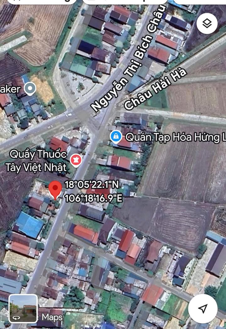 Đất Kinh Doanh Mặt Tiền Bích Châu, Kỳ Hải - 184m² Giá Tốt