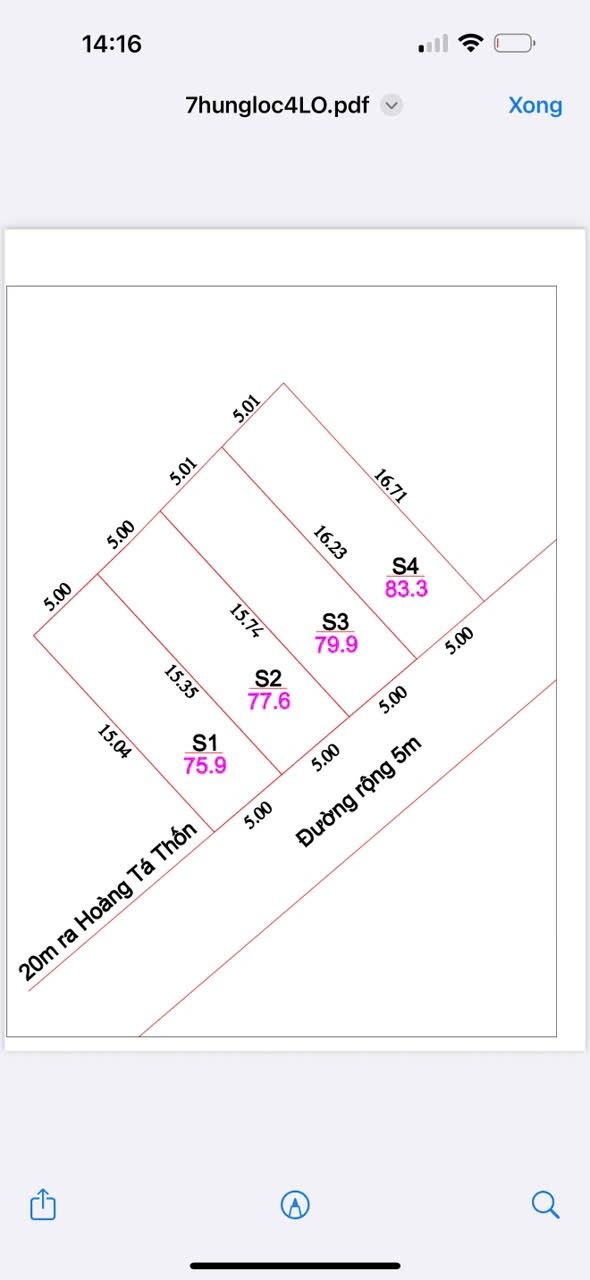Đất Nền Hưng Lộc Vinh 80m² - Đường Ô Tô Tránh, Sổ Đỏ Sẵn Sàng