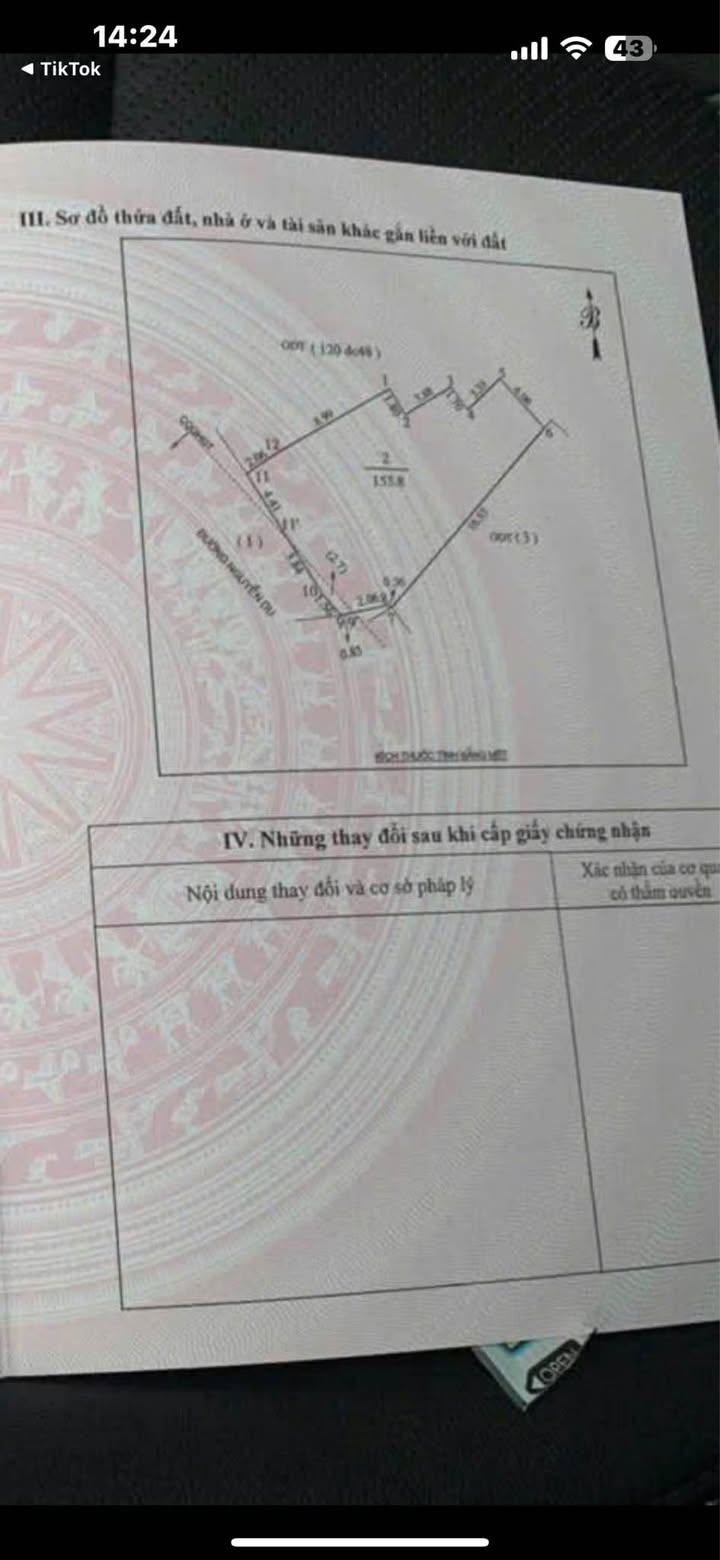 Đất nền mặt tiền Nguyễn Du, TP Vinh - 153.8m² - Giá 7.6 tỷ - Kinh doanh đắc lợi