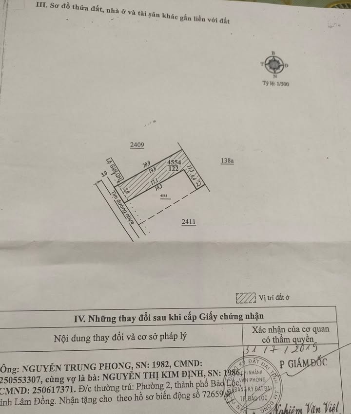 Nhà 105m² 3PN Hẻm Oto Mạc Đĩnh Chi, Bảo Lộc - Giá 2.55 Tỷ Tặng Nội Thất