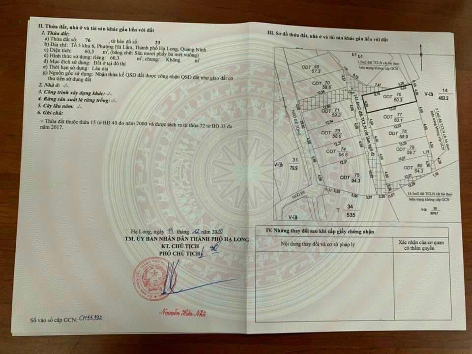Bán Đất Hạ Long - 60m² Sát Sân VĐ Hà Lầm, Ô Tô Tới Nơi, Giá Hơn 1 Tỷ