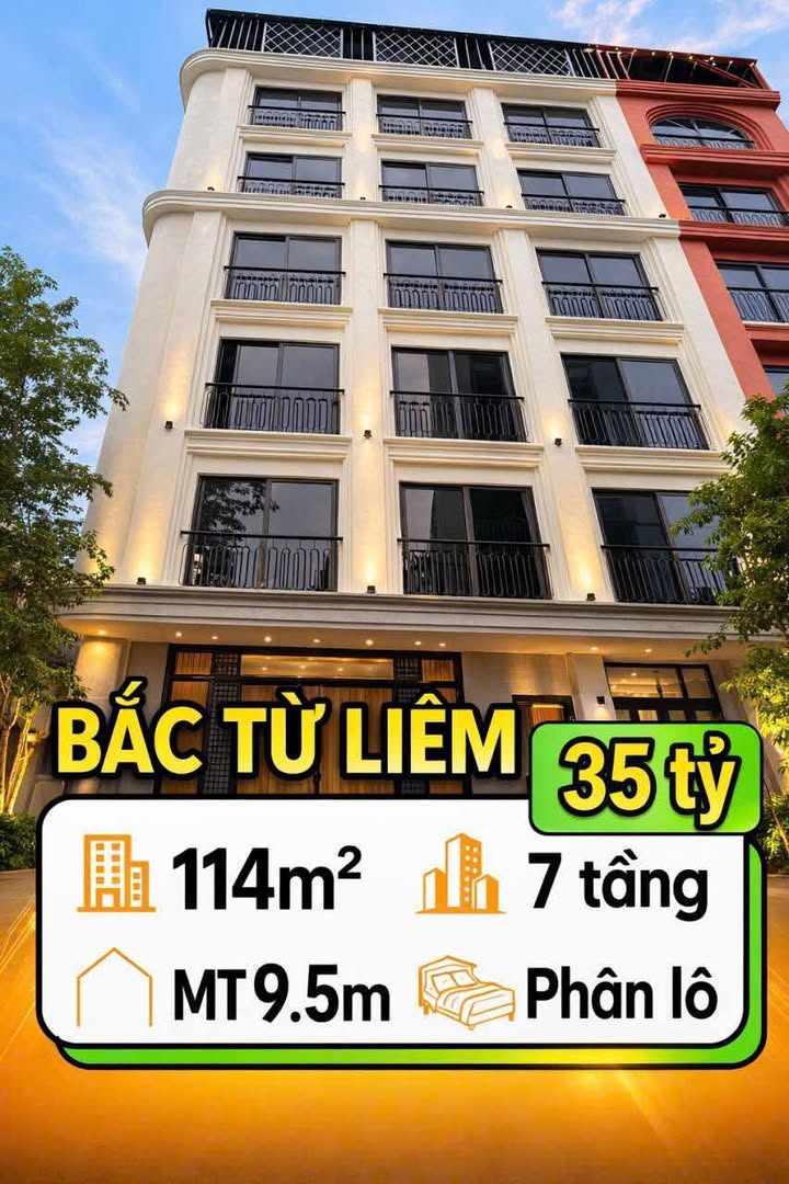 Cho thuê CHDV Dòng Tiền 125tr/tháng - Thụy Phương, Bắc Từ Liêm - 114m² Lô Góc