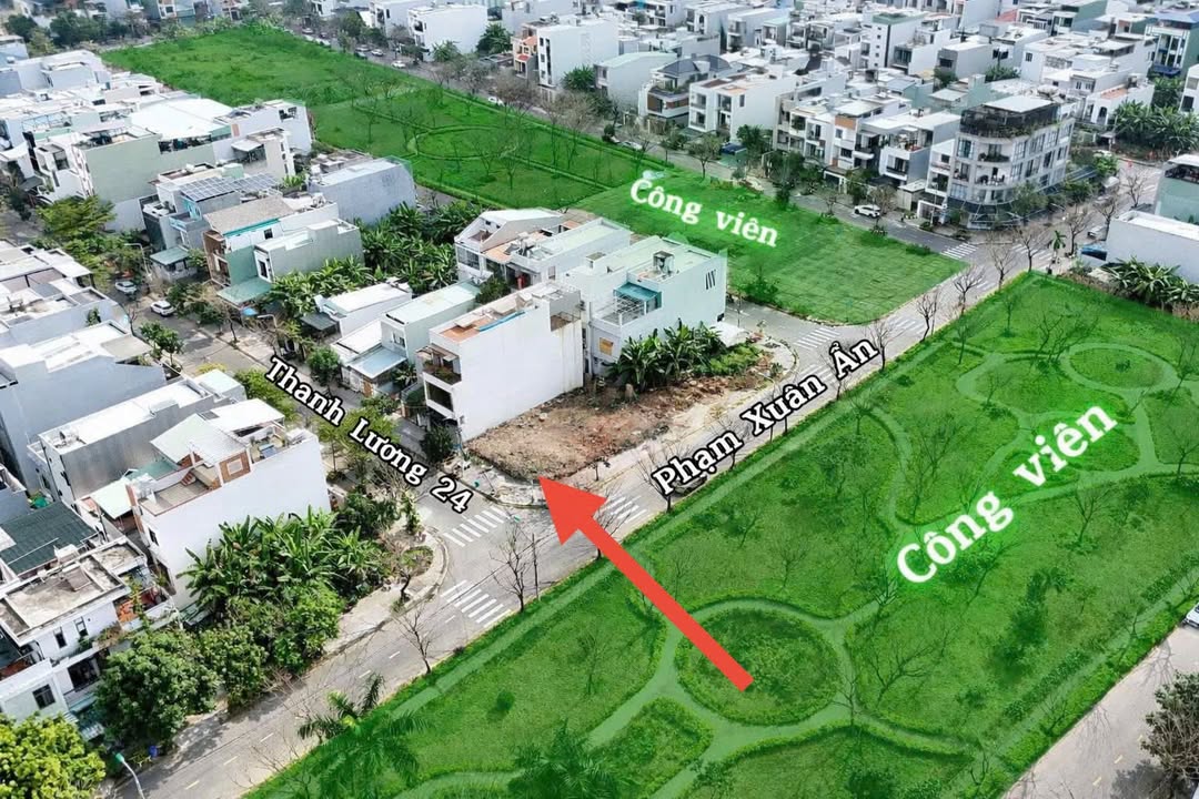 Bán Đất Góc 2 Mặt Tiền Phạm Xuân Ẩn, Hòa Xuân - 165m² View Công Viên