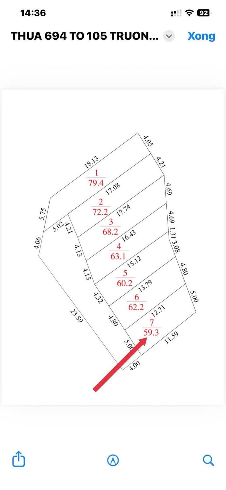 Đất nền 62.2m² Hưng Hoà - Sổ hồng sẵn, gần Hồ Điều Hoà