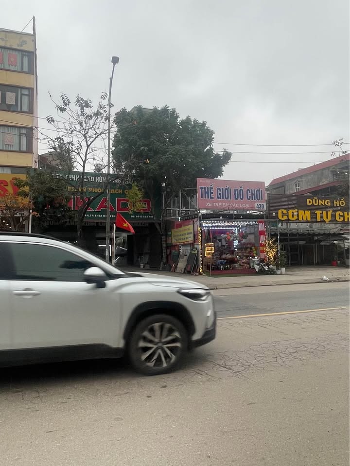 Bán Đất Mặt Tiền Quang Trung, TP Thái Nguyên 100m² - Kinh Doanh Sầm Uất