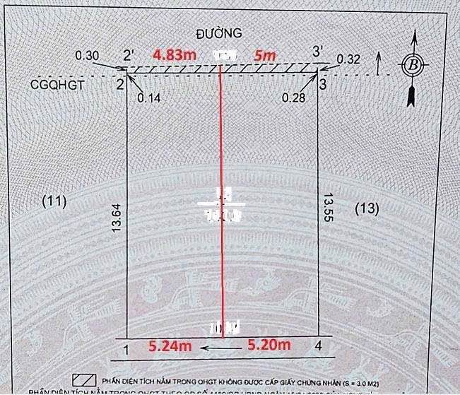 Bán Đất F0 Đường Trường Tiến, TP Vinh - 140m² Sổ Đỏ, Giá 8 Tỷ