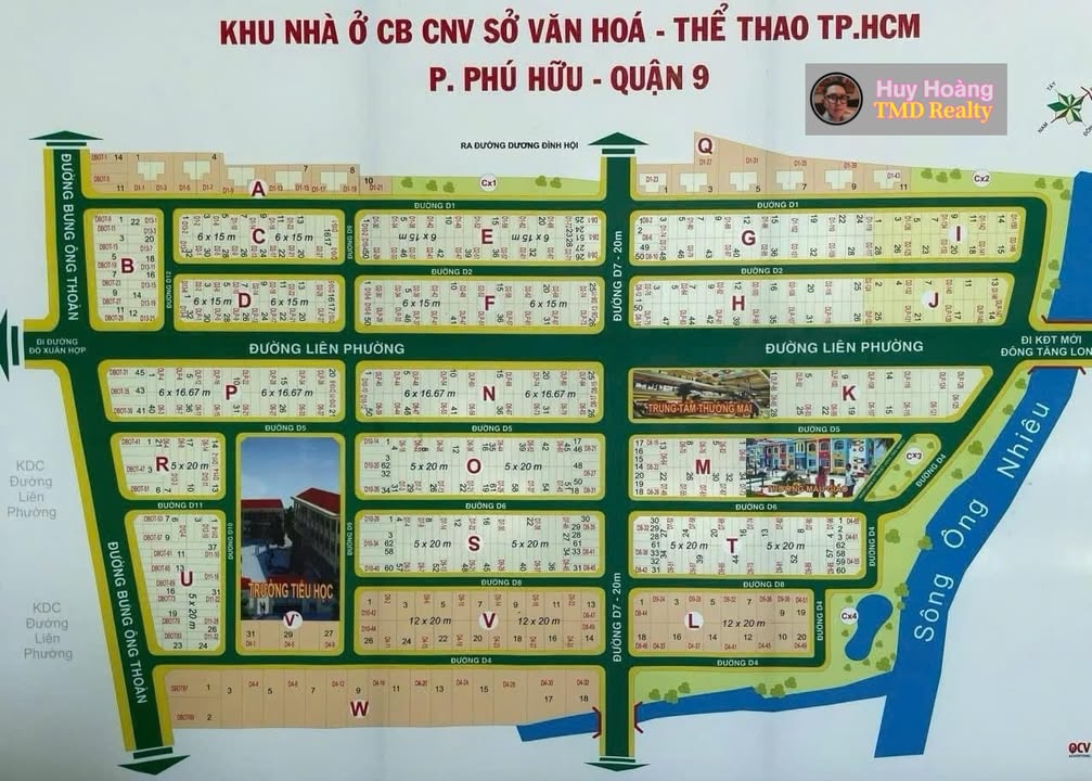 Đất nền KDC Sở Văn Hóa Thông Tin Quận 9 - Sẵn Sàng Xây Dựng, Giá Tốt