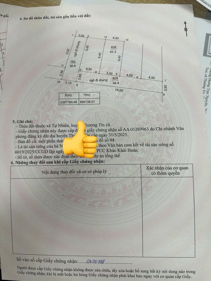 Đất Nền Thường Tín 42.3m² - Giá 2 Tỷ Sổ Đỏ Sẵn Sàng