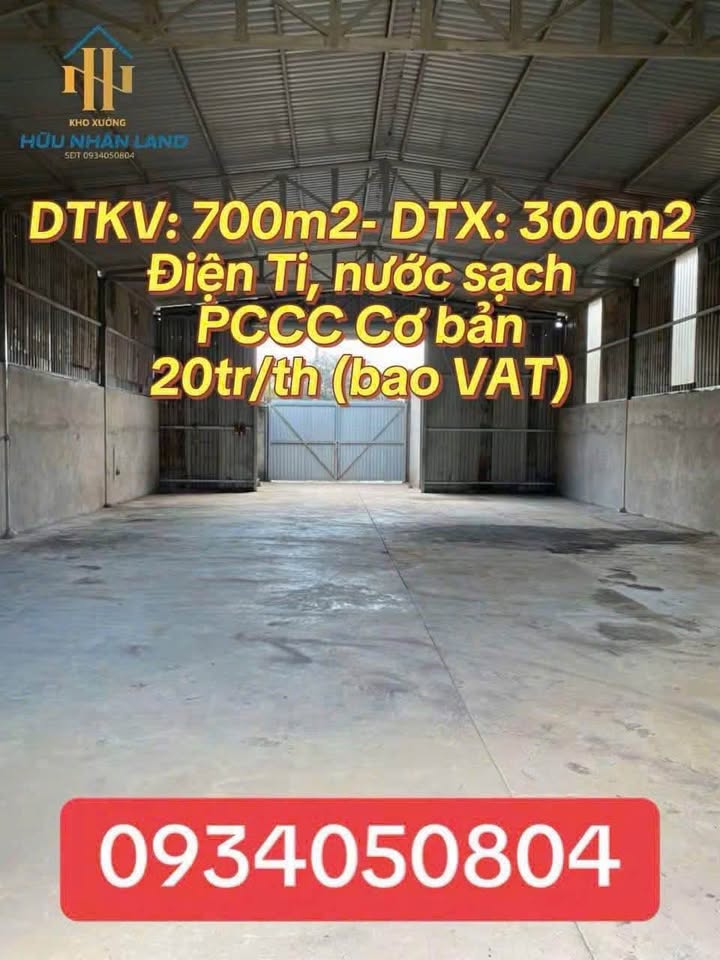 Cho thuê kho xưởng 300m² Vĩnh Lộc A, Bình Chánh - Giá tốt, sẵn sàng hoạt động
