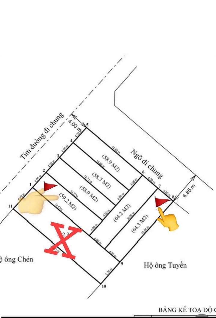 Đất nền Tân Vũ, Hải An - 59m² - Sổ đỏ sẵn sàng, giá từ 2.25 tỷ