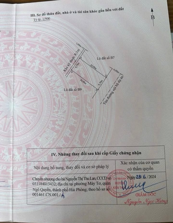 Đất Đấu Giá Xuân La, Kiến Thụy 174m² - Mặt Tiền Rộng 8.7m - Sẵn Sổ Hồng