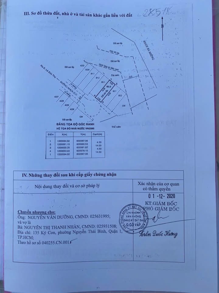 Bán Đất Lê Đức Thọ Gò Vấp 63m² - Đường 8m Vỉa Hè, 8 Tỷ TL
