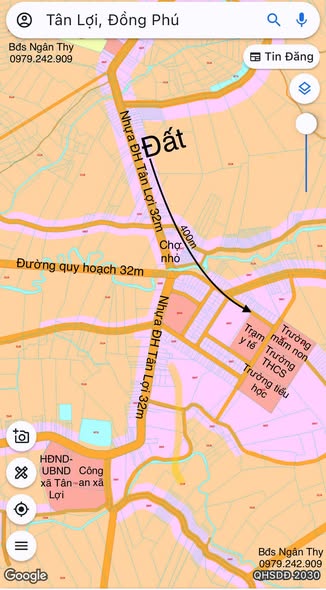 Đất nền Đồng Phú Bình Phước 960m² - Sổ hồng sẵn, giá hơn 2 tỷ