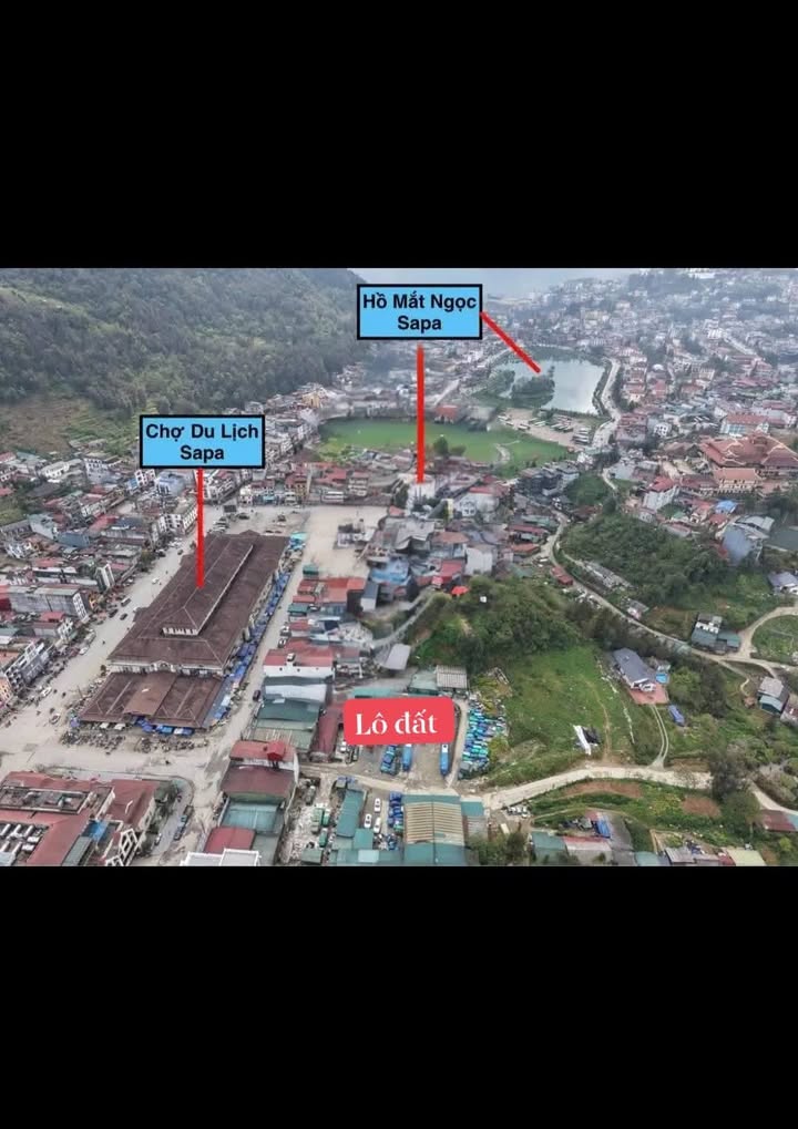 Đất Vàng Sa Pa 525m² Mặt Đường Lớn - Sẵn Sàng Xây Khách Sạn, Nhà Hàng