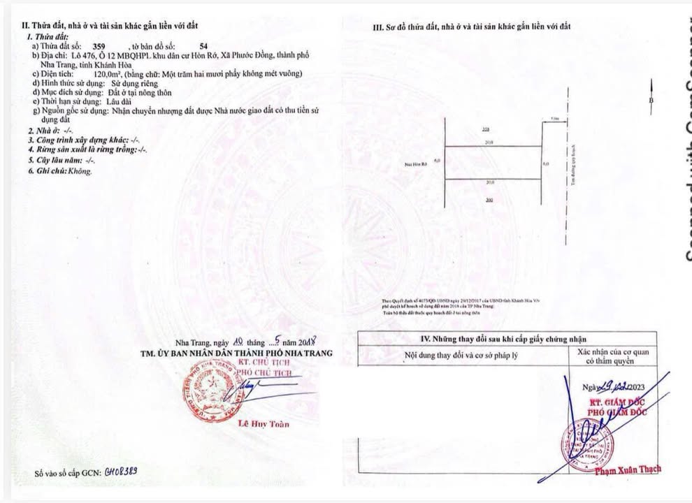 Đất Nền Hòn Rớ 1 Nha Trang 120m² - Sổ Riêng Lâu Dài, Giá Đầu Tư 5.2 Tỷ