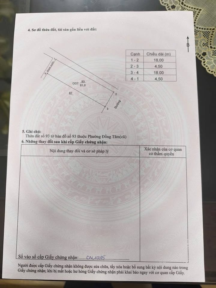 Nhà Riêng Đồng Tâm, Vĩnh Yên 81m² Sổ Hồng Sẵn Sàng