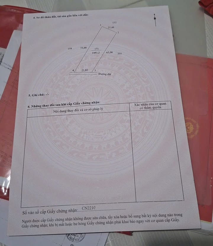 Bán Đất Vườn Vĩnh Long 1444m² - Sổ Hồng Sẵn Sàng