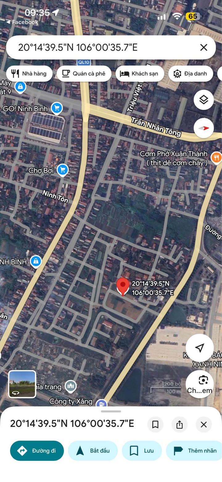 Đất Vĩnh Tiến Ninh Phúc 131.7m² - Mặt tiền 6m, Giá Tốt