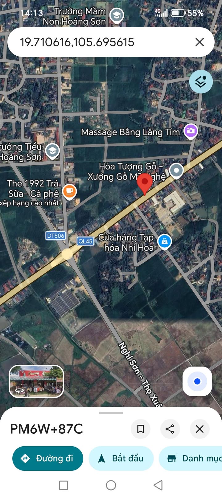 Đất nền QL45 Nông Cống 100m² - Sổ đỏ sẵn sàng