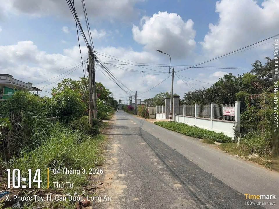 Đất nền Phước Tuy Cần Đước Long An 147m² - Sổ hồng thổ cư, kinh doanh tốt