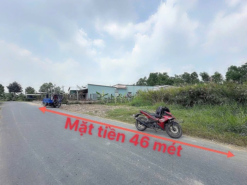 Đất Vàng Long An: 1640m² Mặt Tiền Nhựa Tân Bình, Tân Trụ - Giá 7.5 Tỷ