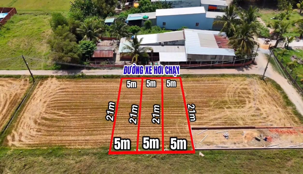 Đất Nền Đức Hòa 105m² Giá 650 Triệu - Sổ Hồng Sẵn Sàng