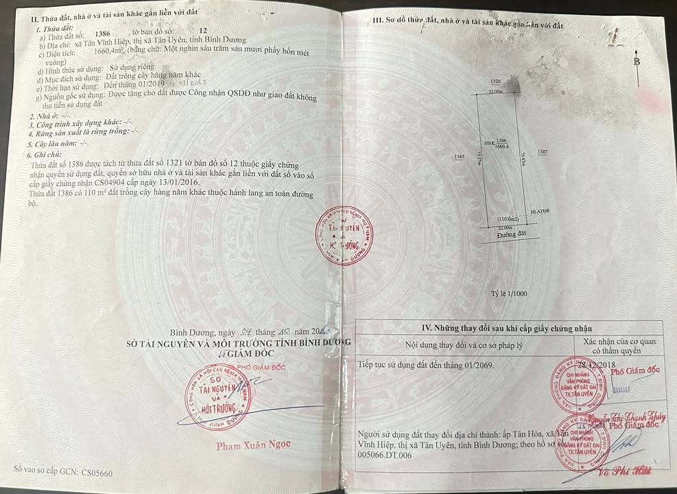 Cho thuê đất Tân Uyên, Bình Dương 3.467m² - Vị trí kinh doanh đắc địa