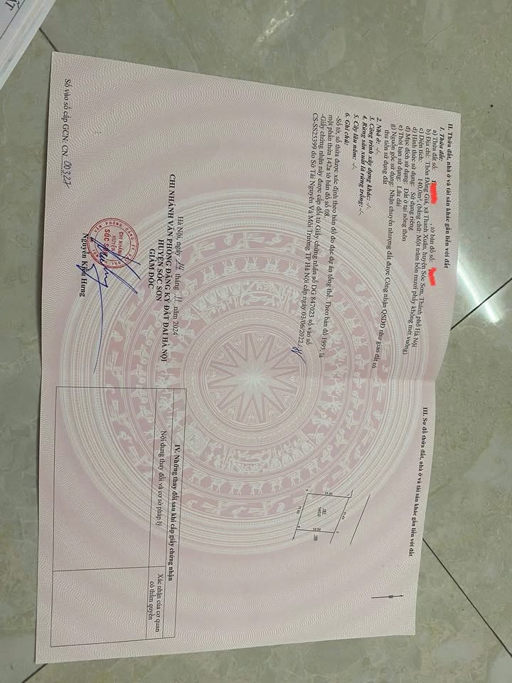 Đất Sóc Sơn 140m² Sổ Đỏ Chính Chủ - Giá Đầu Tư Hấp Dẫn