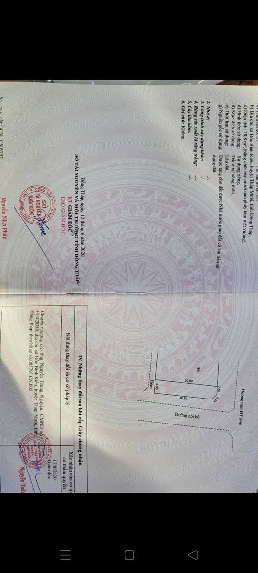 Nhà Góc Mặt Tiền ĐT 846, Đốc Binh Kiều, 172m², 3 Tỷ - Kinh Doanh Đắc Lợi