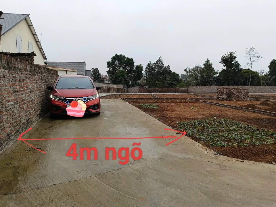 Bán đất thổ cư 80m² đường Cộng Hoà, TP Bắc Giang - Ô tô vào tận nơi, giá 2 tỷ