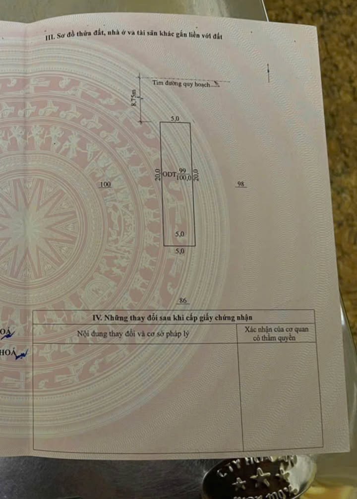 Đất Đô Thị Xanh 100m² Hướng Bắc - View Chung cư Hợp Lực, Hậu Lộc