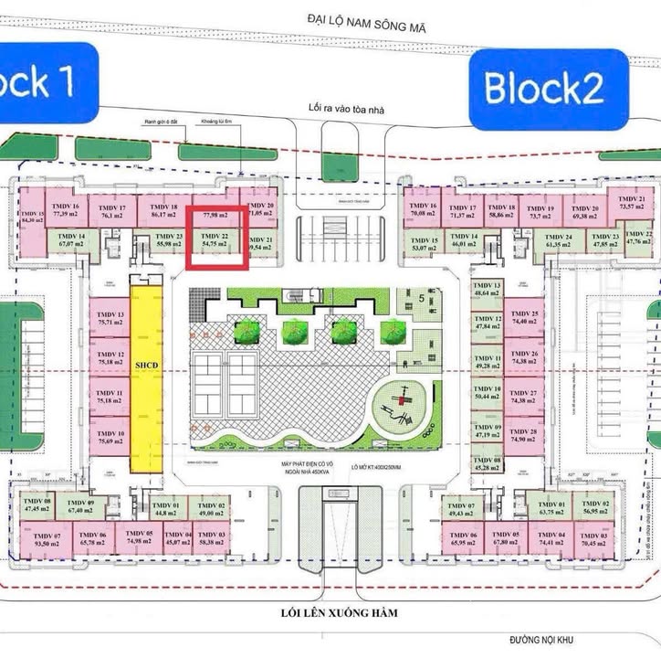 Shophouse Vinhomes Hưng Lộc 54.75m² - Giá Hơn 2 Tỷ, Kinh Doanh Đa Ngành