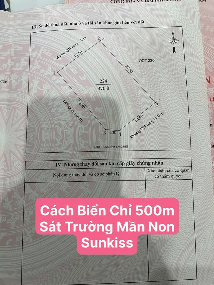 Đất Vàng Nghi Hương - 468m² Mặt Tiền 30m, Sổ Đỏ, Giá F0 chỉ 3.2 tỷ