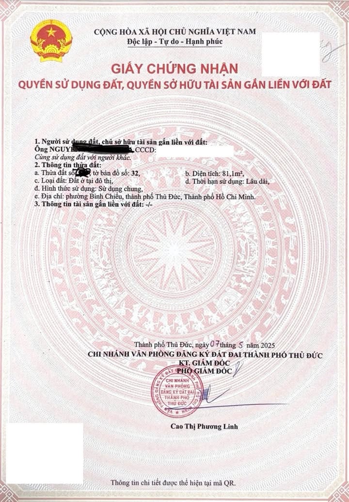 Bán Đất Vàng 81m² Ngô Chí Quốc, Thủ Đức - Hẻm Xe Hơi, Giá 4.5 Tỷ